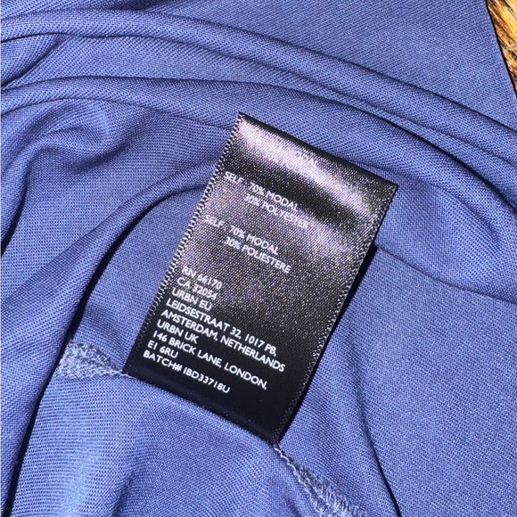 Urban Outfitters Heidi navy smocked drop waist mini dress - NWT - Size S - Picture 14 of 14